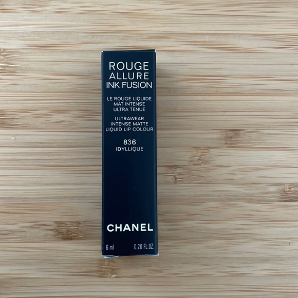 CHANEL, Makeup, Chanel Rouge Allure Ink Fusion 836 Idyllique New